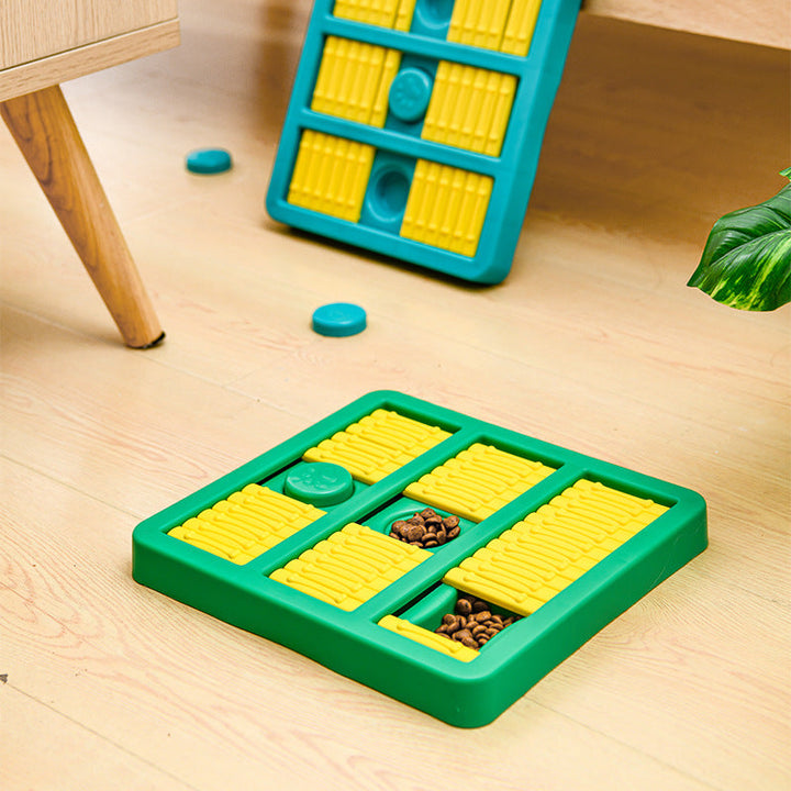 Enhance Your Pet's Playtime with Our Rotating Interactive Educational Pet Slow Feeder Food Toy