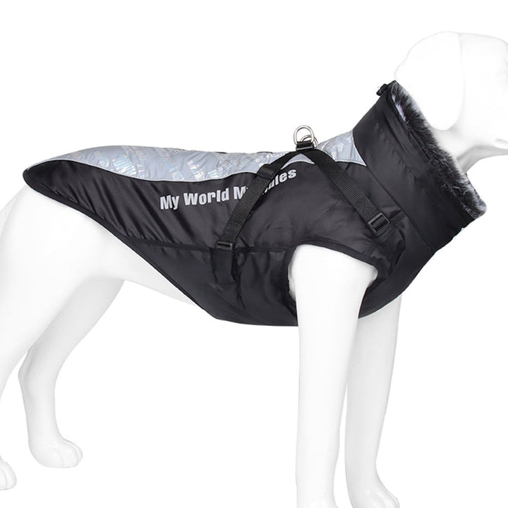 Keep Your Furry Friends Warm and Safe with Our Pet Warm Waterproof Reflective Shell Jacket
