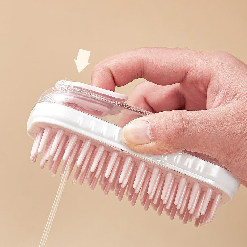 Silicone Bath Brush For Pets Massage Brush - The Ultimate Pet Grooming Tool